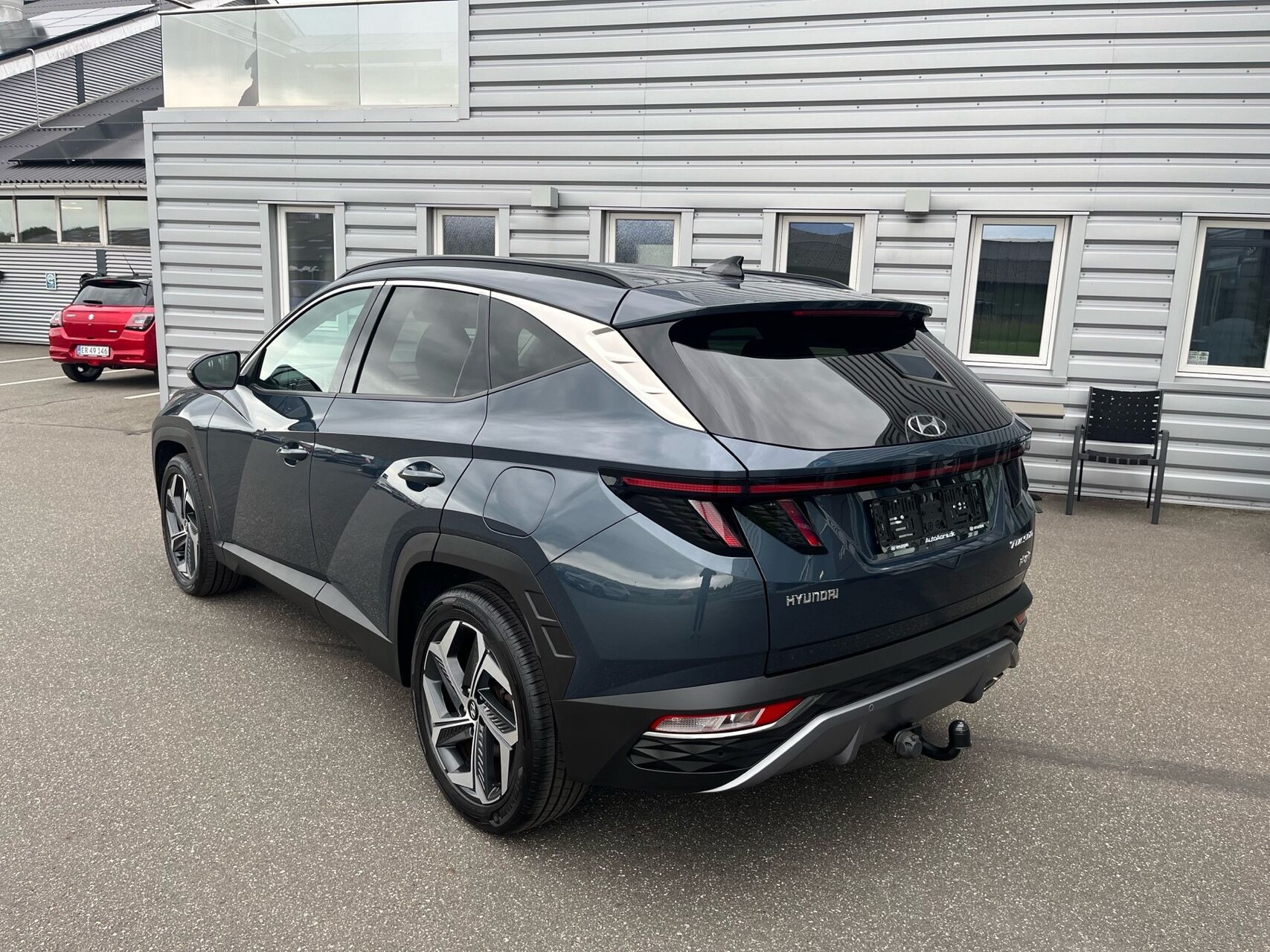 Turquoise Hyundai Tucson fra 2021