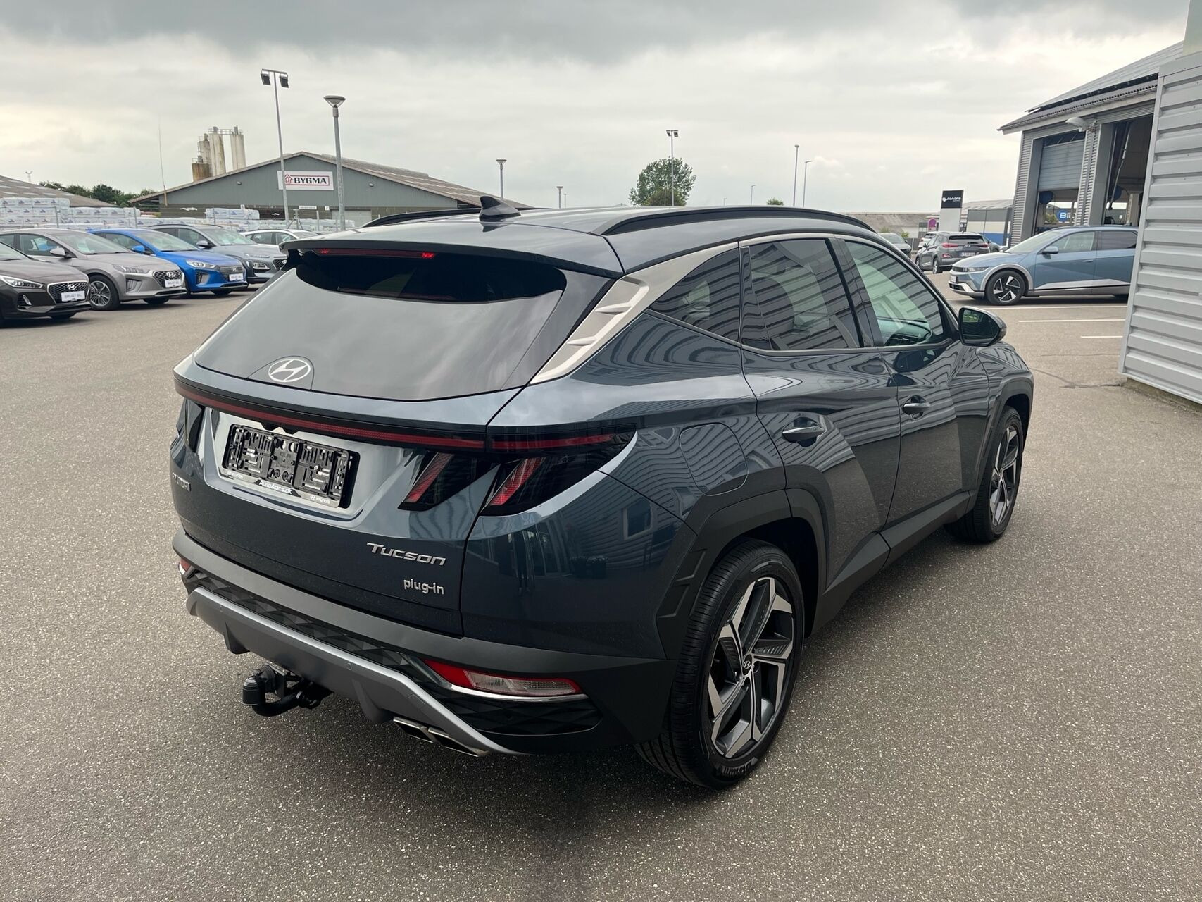 Turquoise Hyundai Tucson fra 2021