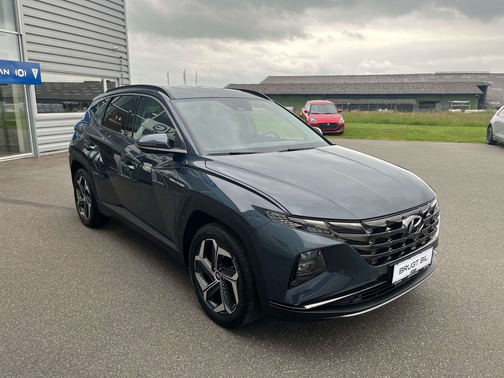 Turquoise Hyundai Tucson fra 2021