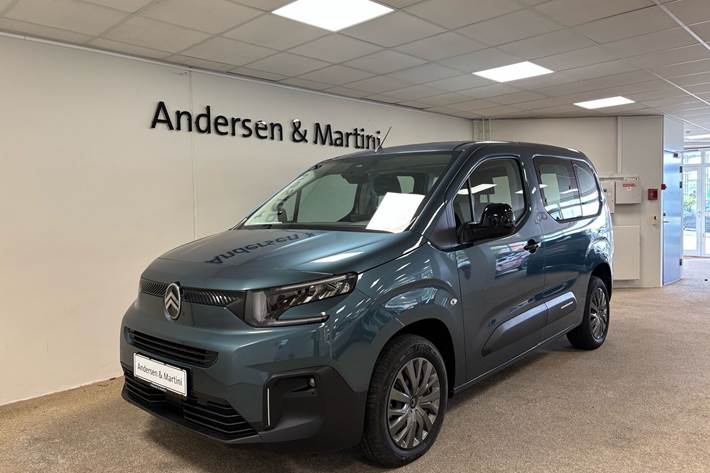 Blå Citroën ë-Berlingo fra 2025