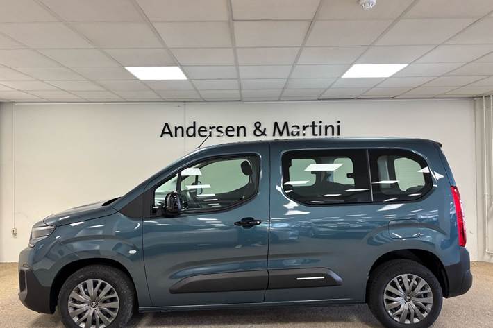 Blå Citroën ë-Berlingo fra 2025