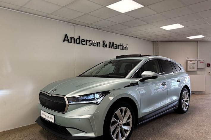 Sølv Skoda Enyaq fra 2021