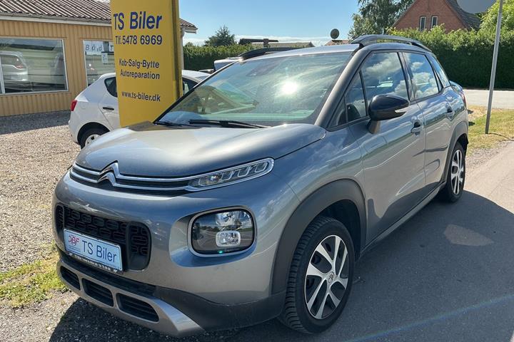 Grå Citroën C3 Aircross fra 2018 set udefra