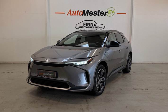 Grå Toyota BZ4X fra 2024