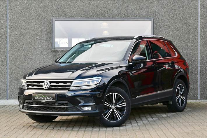 Sort VW Tiguan fra 2019