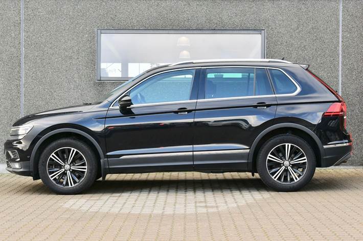 Sort VW Tiguan fra 2019