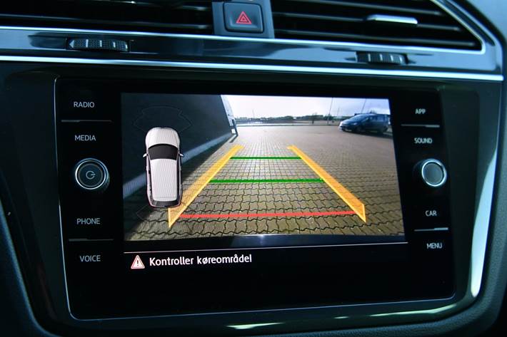 Sort VW Tiguan fra 2019
