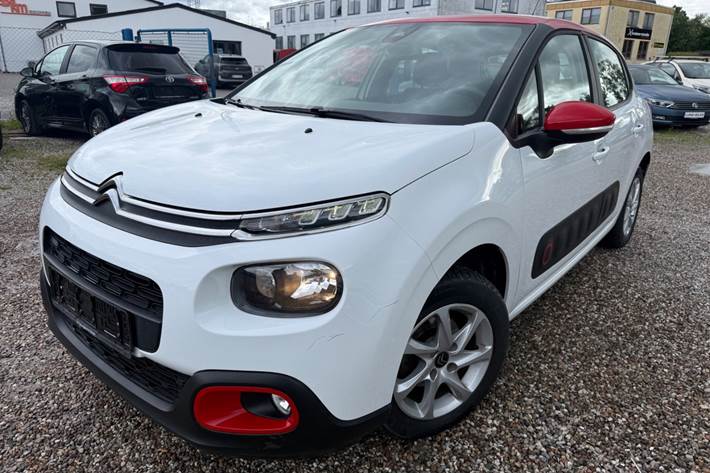 Hvid Citroën C3 fra 2017