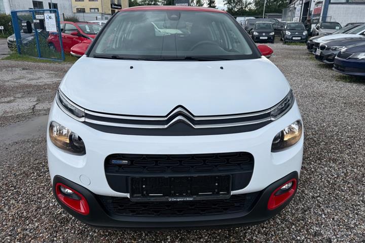 Hvid Citroën C3 fra 2017