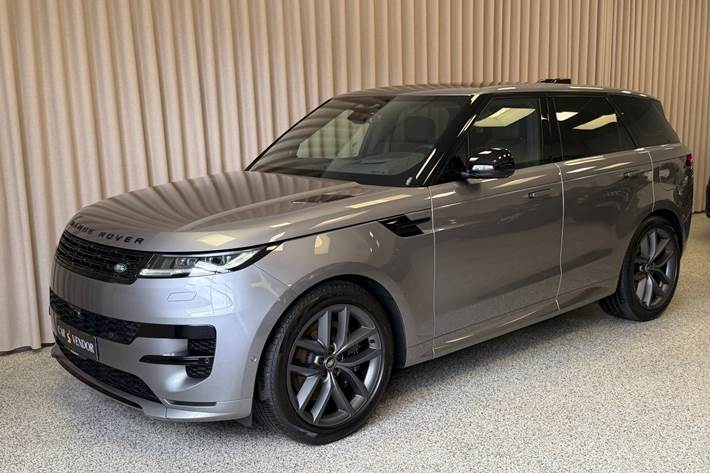 Grå Land Rover Range Rover sport fra 2024