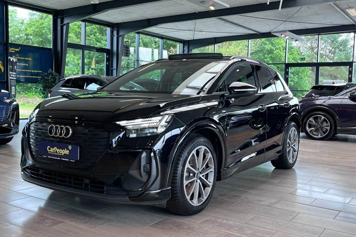 Sort Audi Q4 e-tron fra 2024