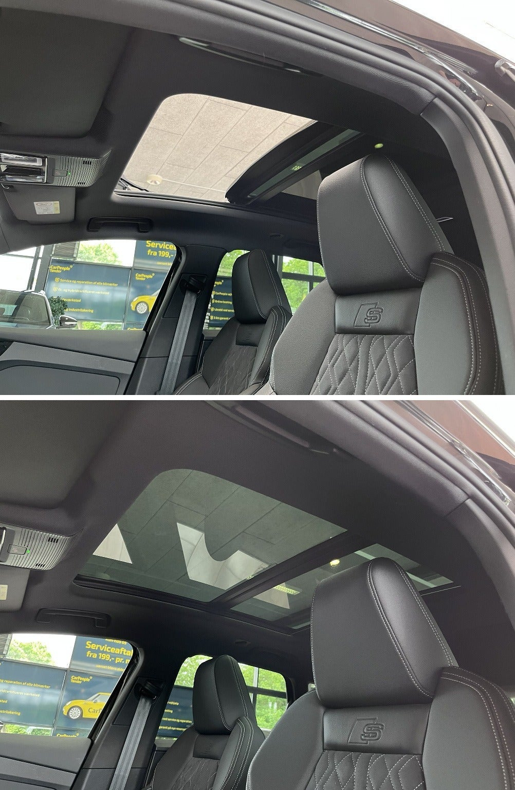 Sort Audi Q4 e-tron fra 2024
