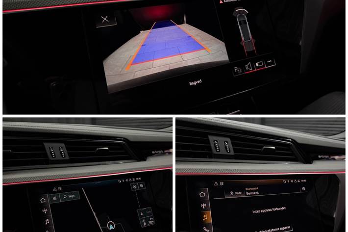 Sort Audi e-tron fra 2023