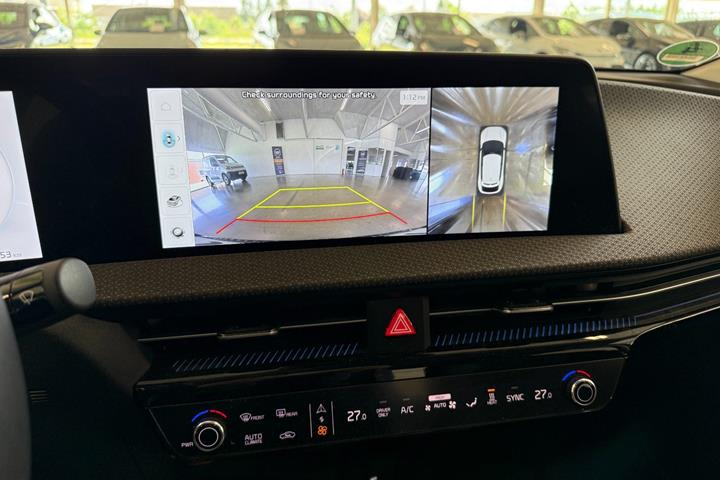 Beige Kia EV6 fra 2024