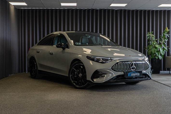 Grå Mercedes CLA250+ fra 2025