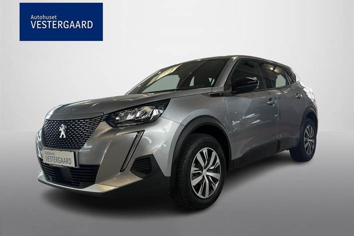 Sølv Peugeot e-2008 fra 2023