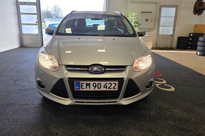 Sølv Ford Focus fra 2013
