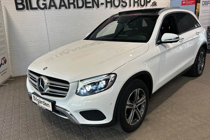 Hvid Mercedes GLC250 d fra 2016