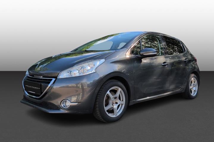 Grå Peugeot 208 fra 2015