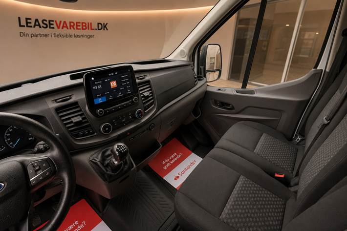 Hvid Ford Transit 350 L3 Van fra 2021
