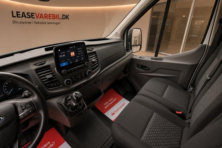 Hvid Ford Transit 350 L3 Van fra 2021