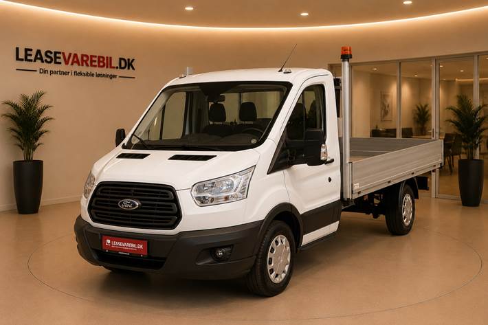 Hvid Ford Transit 350 L3 Chassis fra 2019