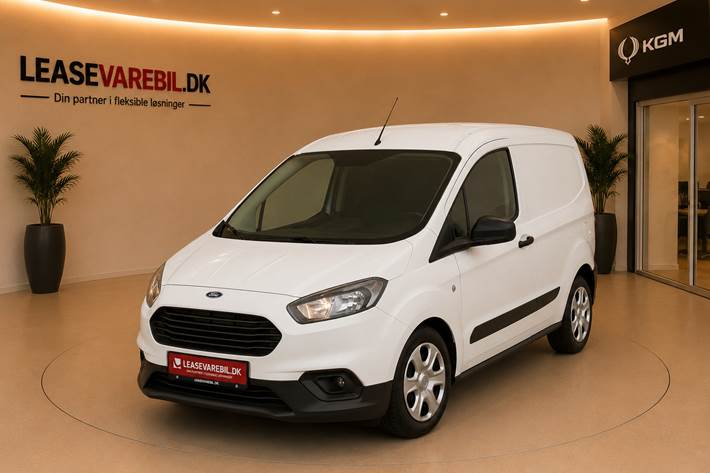 Hvid Ford Transit Courier fra 2022