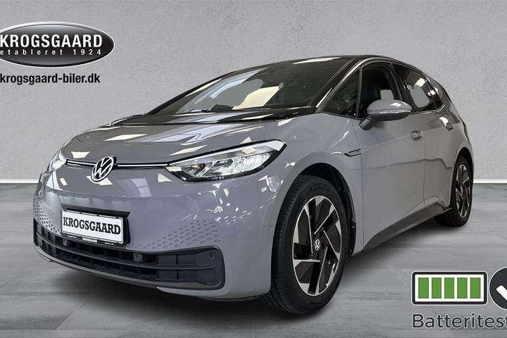 Grå VW ID.3 fra 2022