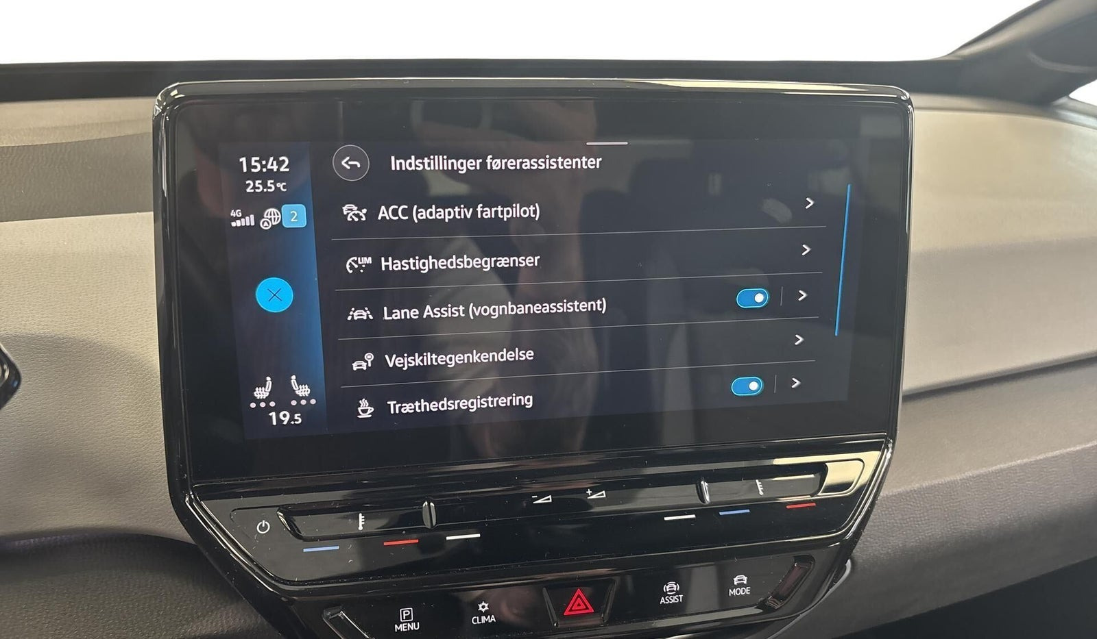 Grå VW ID.3 fra 2022
