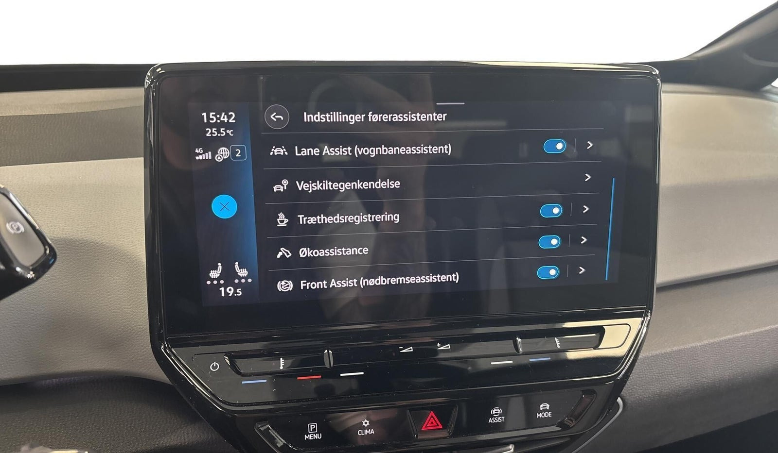 Grå VW ID.3 fra 2022