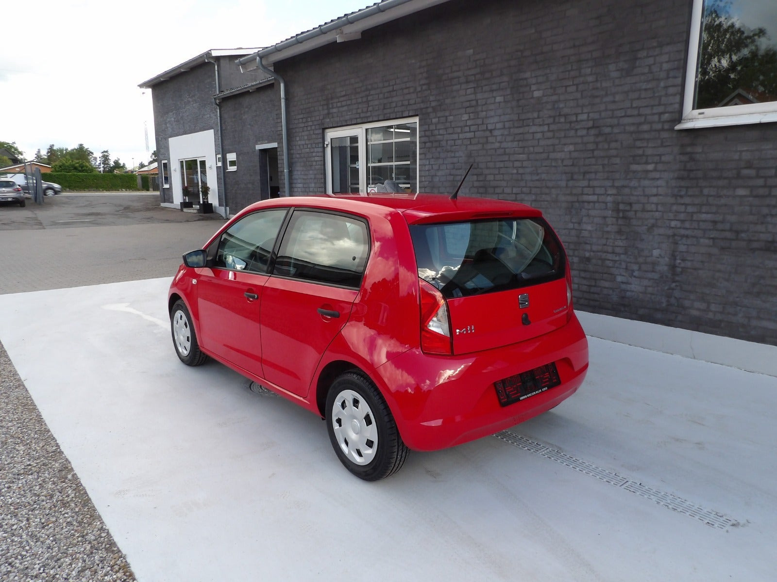 Rød Seat Mii fra 2016