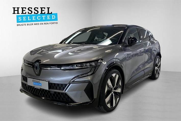 Grå Renault Megane E-Tech fra 2023