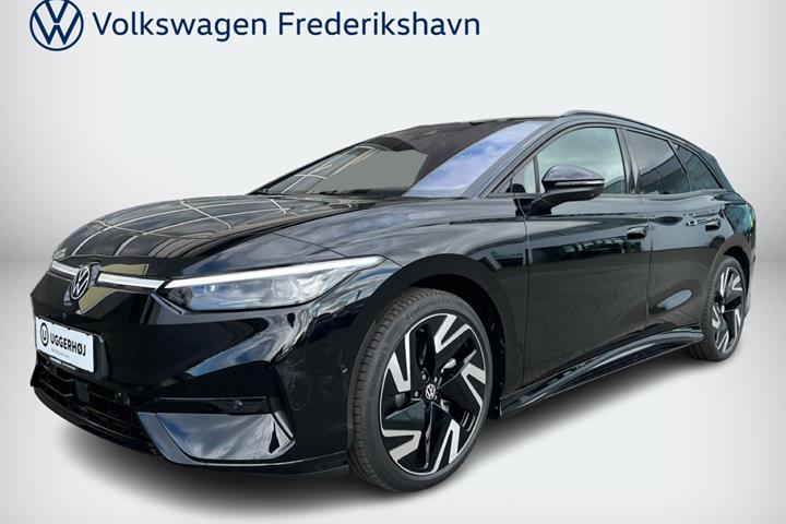 Sort VW ID.7 fra 2026 set udefra