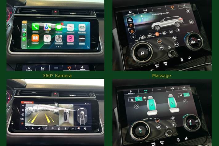 Sort Land Rover Range Rover Velar fra 2018