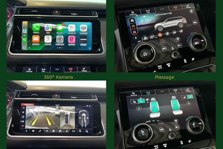 Sort Land Rover Range Rover Velar fra 2018