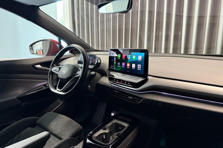 Rød VW ID.4 fra 2023