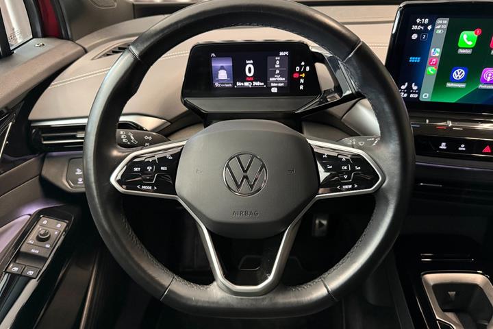 Rød VW ID.4 fra 2023