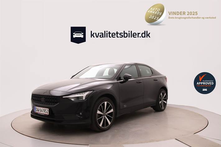 Sort Polestar 2 fra 2022