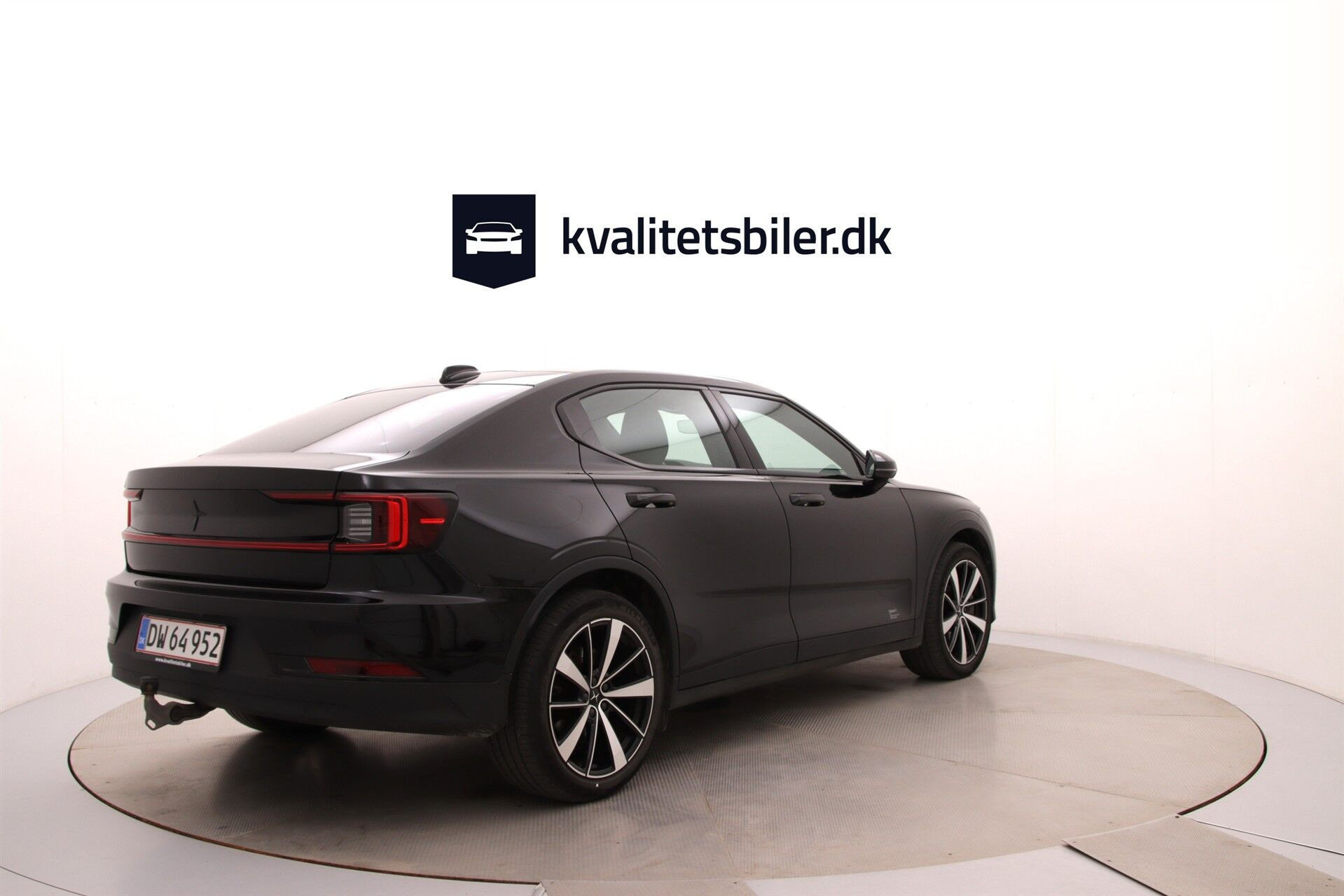 Sort Polestar 2 fra 2022