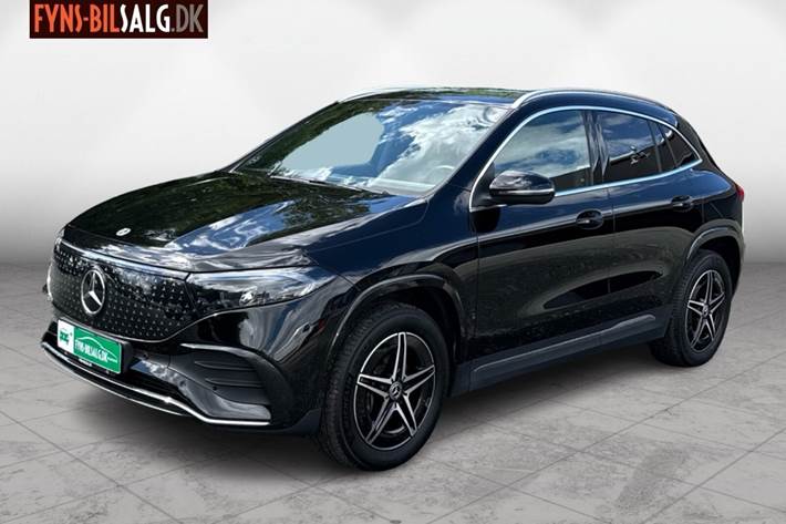 Sort Mercedes EQA 250+ fra 2024
