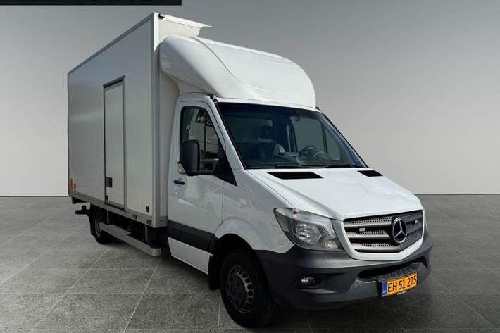 Hvid Mercedes Sprinter 516 fra 2017