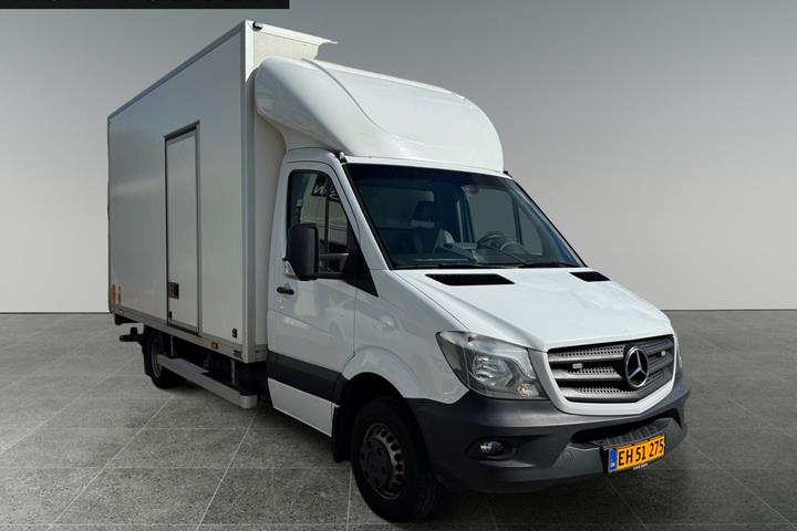 Hvid Mercedes Sprinter 516 fra 2017