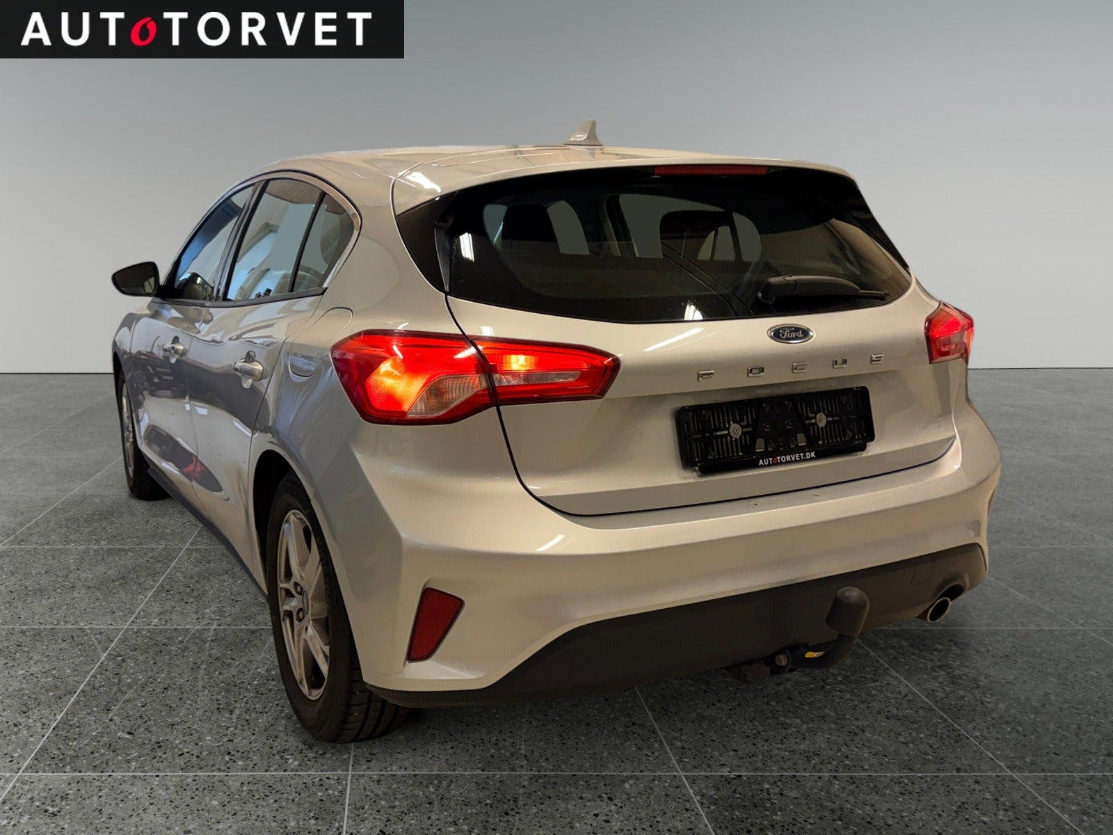 Sølv Ford Focus fra 2019