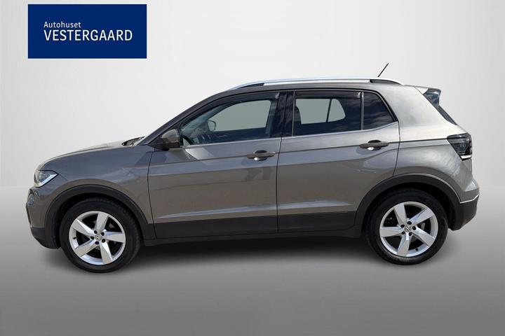 Grå VW T-Cross fra 2020