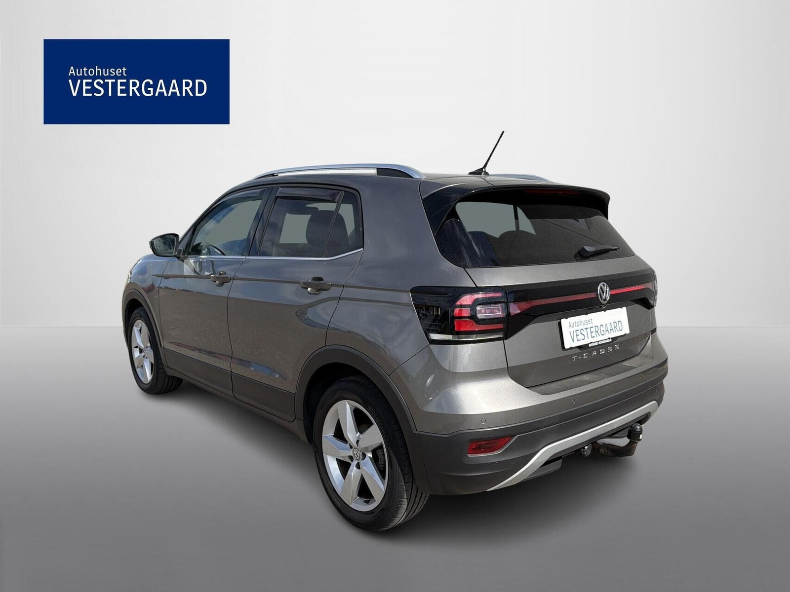 Grå VW T-Cross fra 2020