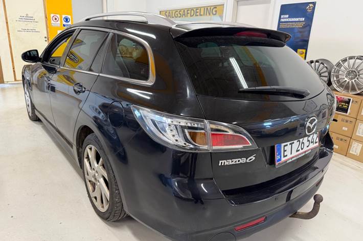 Grøn Mazda 6 fra 2012