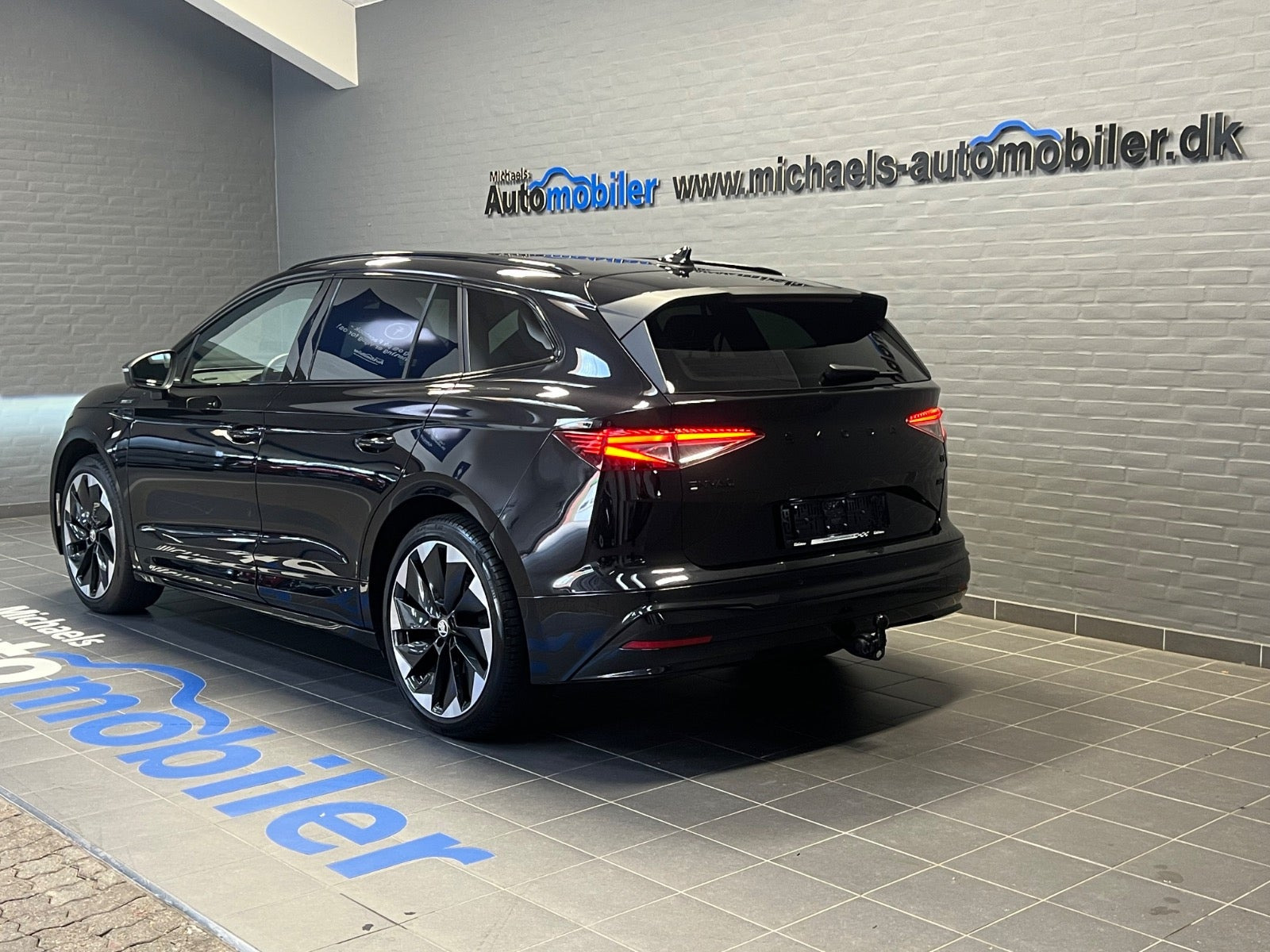 Sort Skoda Enyaq fra 2022