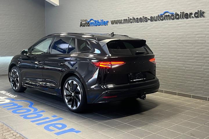 Sort Skoda Enyaq fra 2022