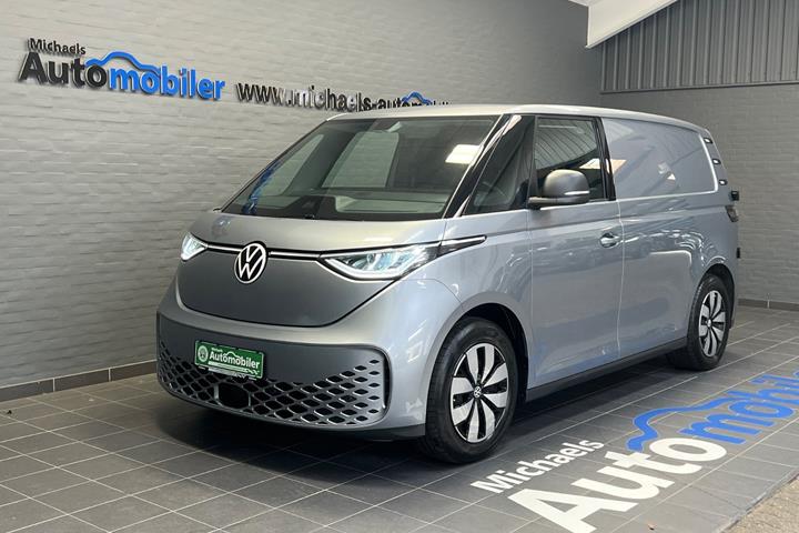 Grå VW ID.Buzz fra 2024 set udefra