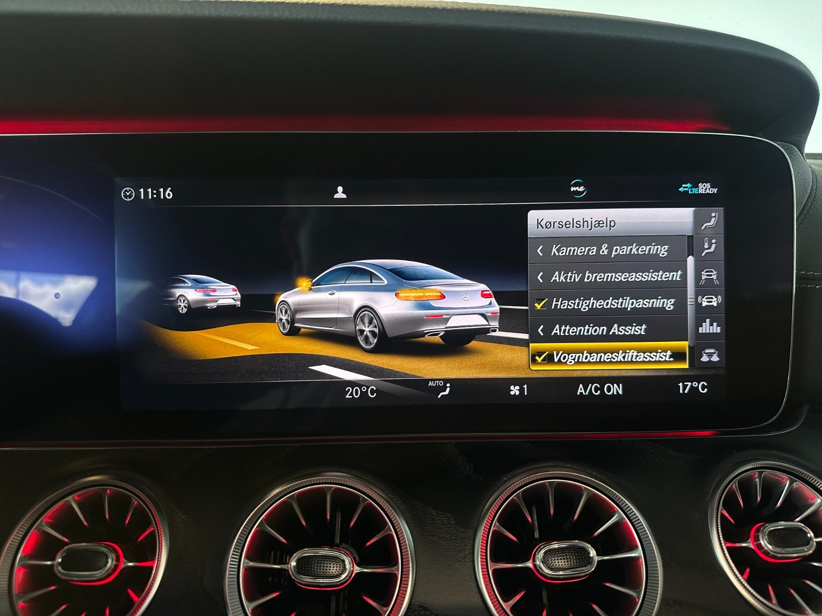 Grå Mercedes E53 fra 2019